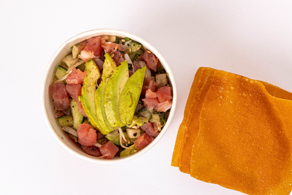 Tostadas de tartar o spicy